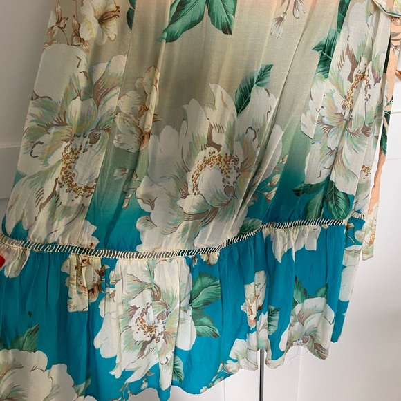 FARM Rio Sunset Wrap Dress Anthropologie Small - Picture 2 of 8